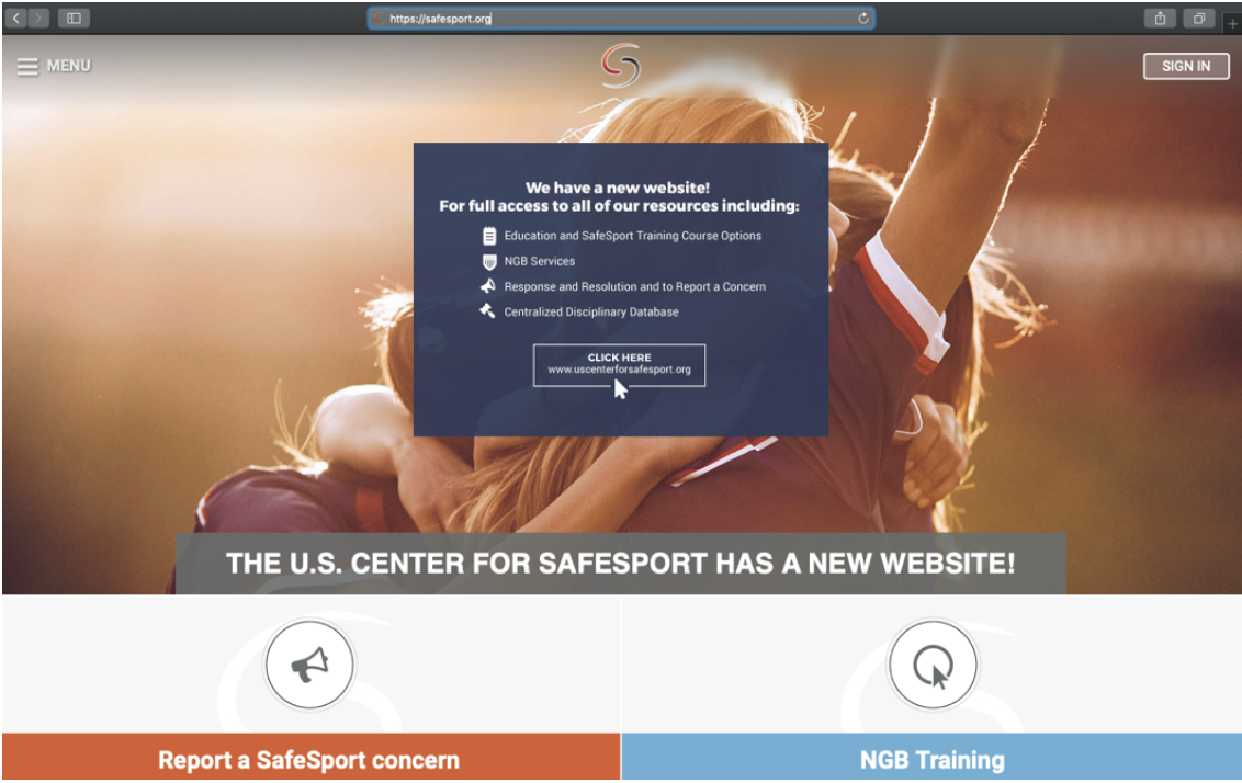 How do I add/retrieve my SafeSport Training Certificate to my Learning